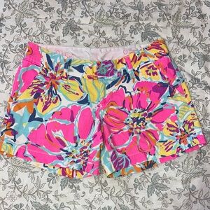 Lilly Pulitzer Callahan Vibrant Floral Women's Shorts